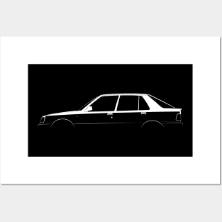 Peugeot 309 Silhouette Posters and Art